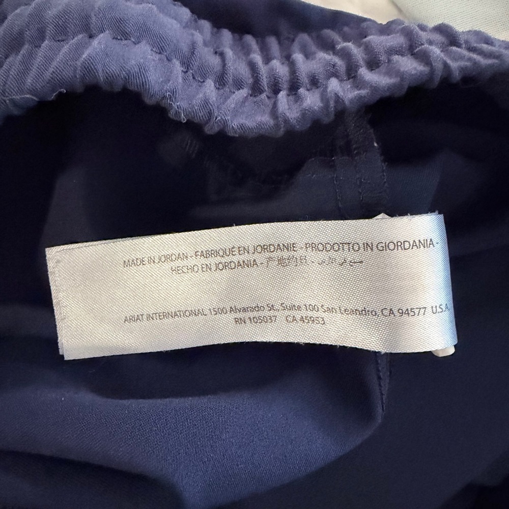 Ariat Women Scrub Set L Navy Clara Top Blackwell Cargo Jogger Pants 10039717 - Picture 11 of 16